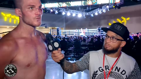 Jordan Nash interview after his loss at BKB41 Bare Knuckle Boxing