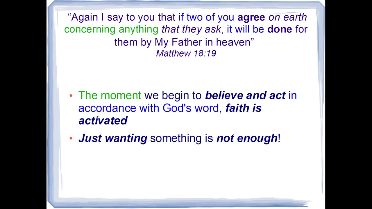 Stand on what God's word says!