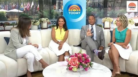 Today Show's Super Lovely Dylan Dreyer With Her Gang On 080425