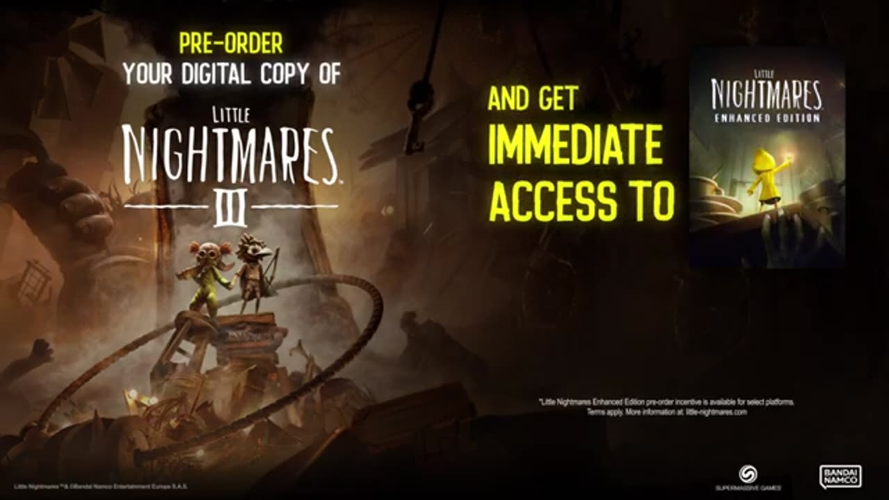 Little Nightmares Enhanced Edition - Comparative Trailer