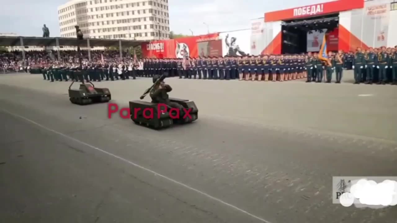 🤔 New Russian ground-based robotic system.