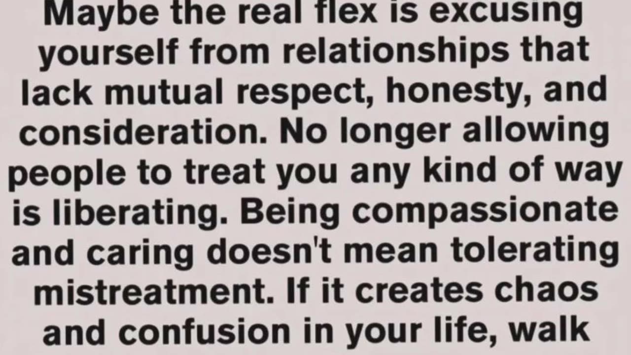 Maybe the real flex