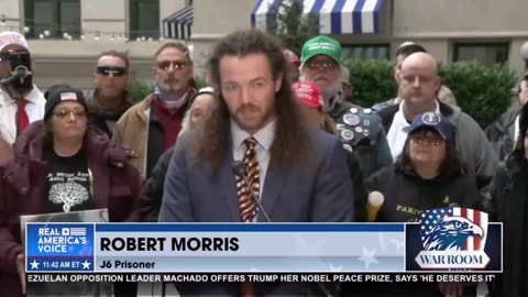 J6 POLITICAL PRISONER ROBERT MORRIS: For too long J6ers have been lied about!