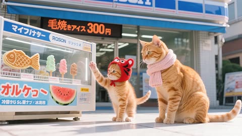 Summer Lifesaver! Tiger-Hat Kitten’s Homemade Popsicles
