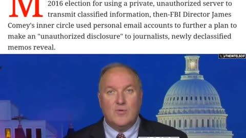 COMEY & HIS OWN FBI LEAKED CLASSIFIED INTEL & ACCOUNTABILITY...
