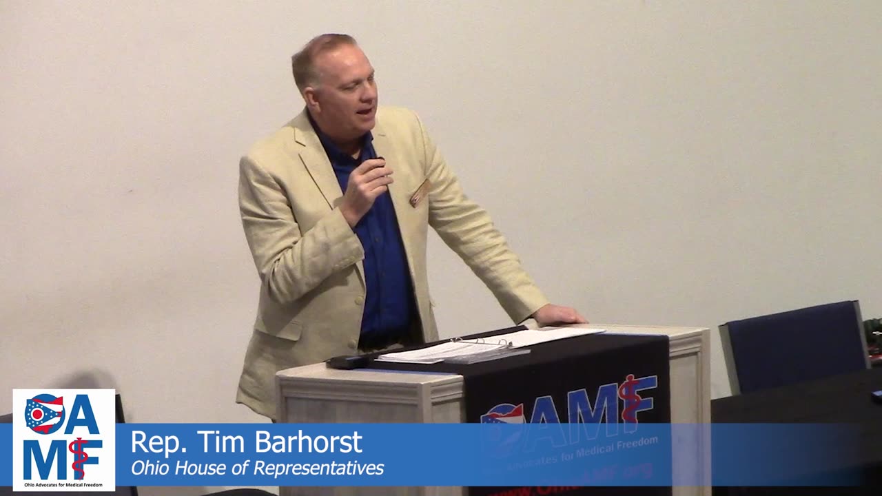OAMF - Informed & Unstoppable Event - Ohio Rep. Tim Barhorst