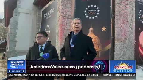 DAVOS SCRAMBLE FOR TRUMP