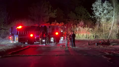Fire In Regal Cinema Parking Lot Quickly Knocked Down