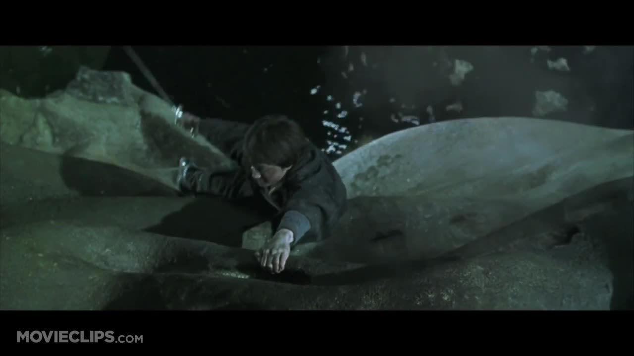Harry Potter and the Chamber of Secrets (5/5) Movie CLIP - Basilisk Slayer (2002) HD