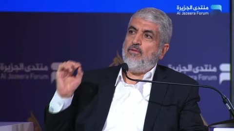 Senior Hamas leader Khaled Meshaal: "The world is realizing that Israel is a moral burden,