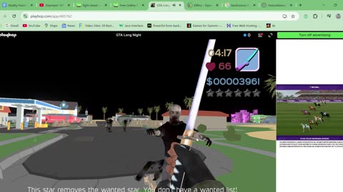 GTA Long Night - gameplay Online Unity Zombie Horror FPS Ragdoll Open world