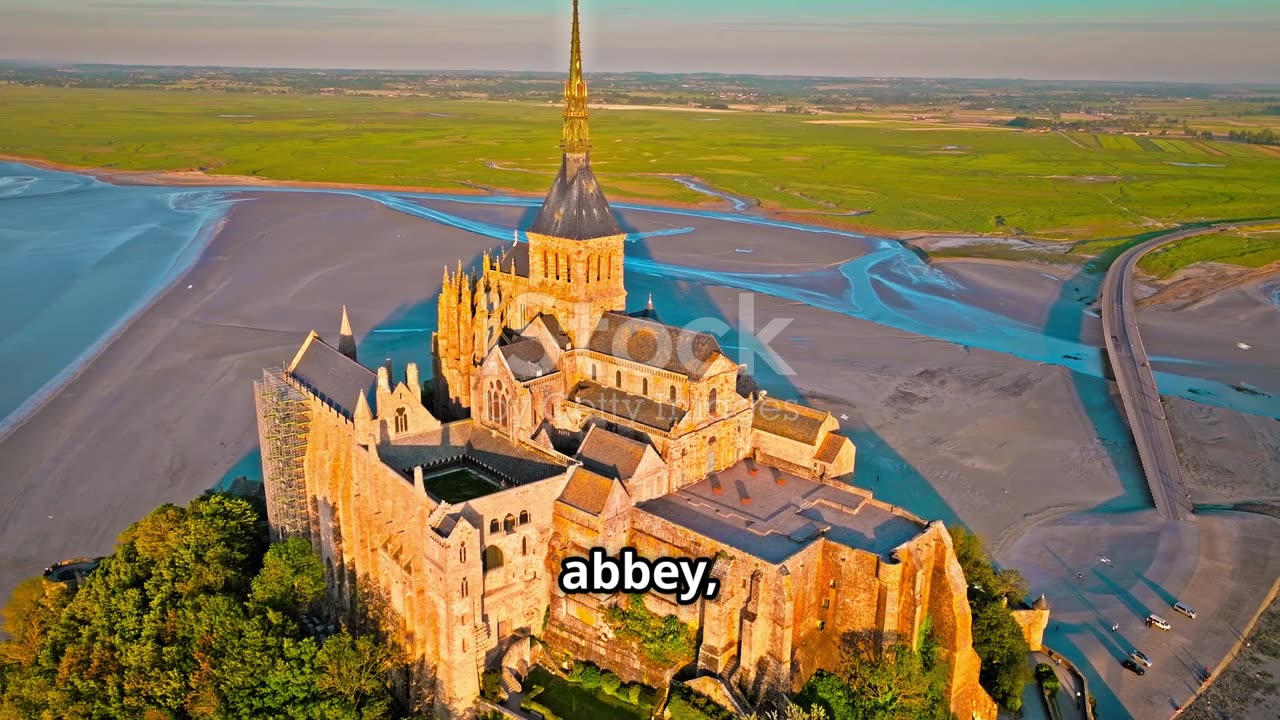 Exploring Mont-Saint-Michel's Secret Tunnels! #travel #explore #history