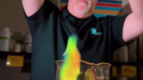 COMBINED METAL COMPOUNDS AND COLORFUL CHEMICAL REACTIONS
