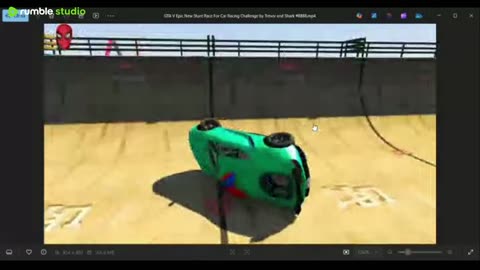 LIVE GTA V Epic New Stunt Race For Car Racing Challenge