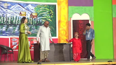 🔥 Vicky Kodu Jugtain & Akram Udas Entry Gulfam Ki Shadi Comedy Scene – Pakistani Stage Drama