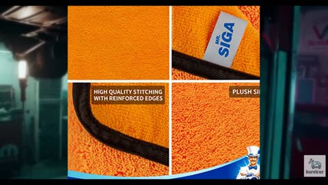 MR.SIGA Professional Premium Microfiber Towels for Household Cleaning, Dual-Sid