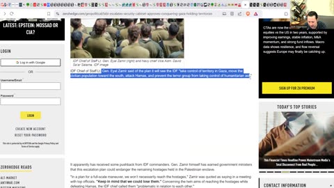 BREAKING: ISRAEL ANNOUNCES TOTAL PALESTINE TAKEOVER! - The Seizure Of Gaza - Greater Israel Project