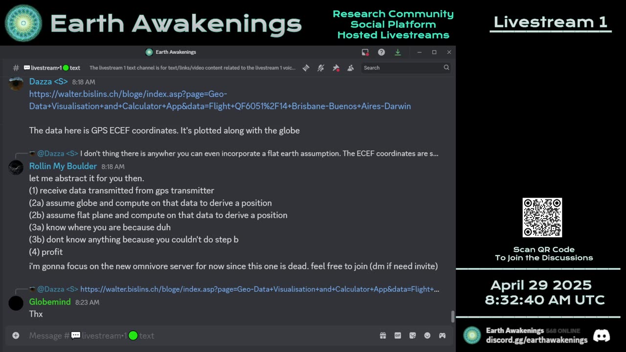 Earth Awakenings - Livestream 1 - #3138