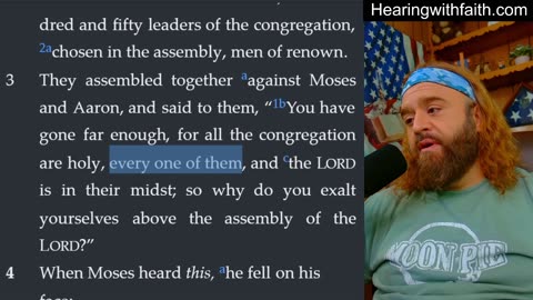 Numbers 16: Defiance and Divine Authority