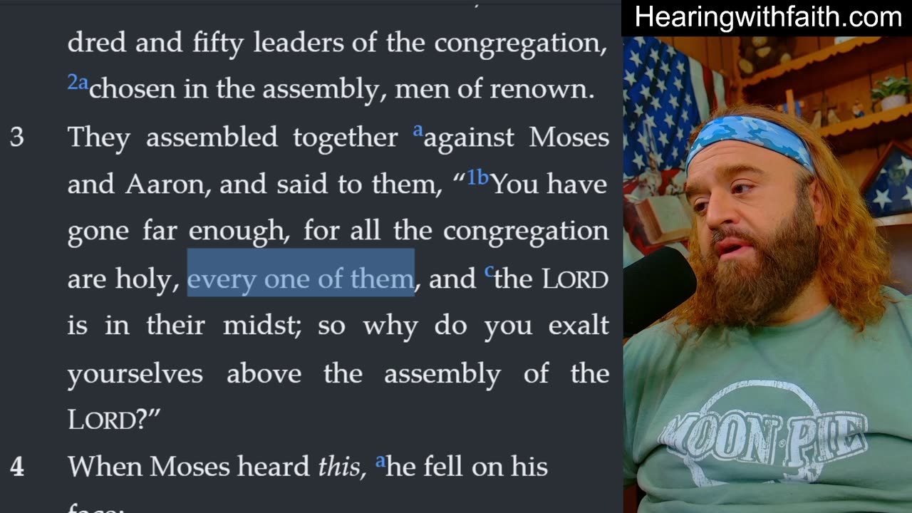 Numbers 16: Defiance and Divine Authority