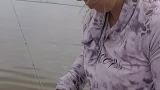 Patience Pays Off… Black Drum on the Line!