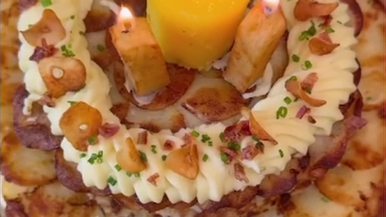 They're making Potato Birthday Cakes Now!