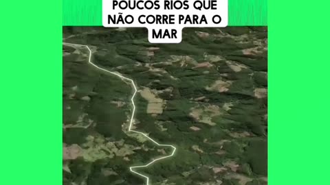 Rio Tiete não corre para o mar