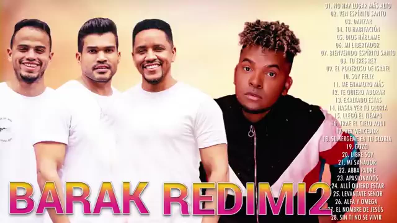 Reggaeton Cristiano Mix - 2 Horas Los Majores Canciones con Barak Y Redimi2 - Musica Cristiana.