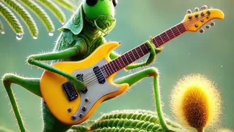 play electric guitar 🎸#musica #instrumental #ai #fyp #fypシ #muisic #e...