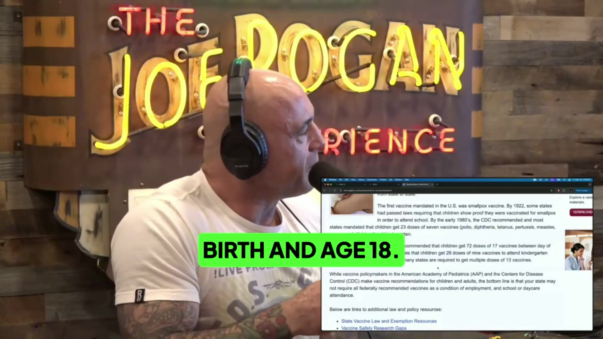 The vaccine conversation everyone needs to hear just happened on Joe Rogans podcast