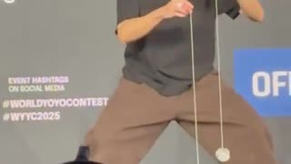 Hajime Miura just clinched his 8th 3A World Yo-Yo Championship title at the World Yo-Yo Contest