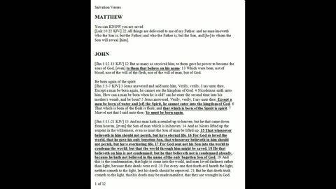 Salvation Verses