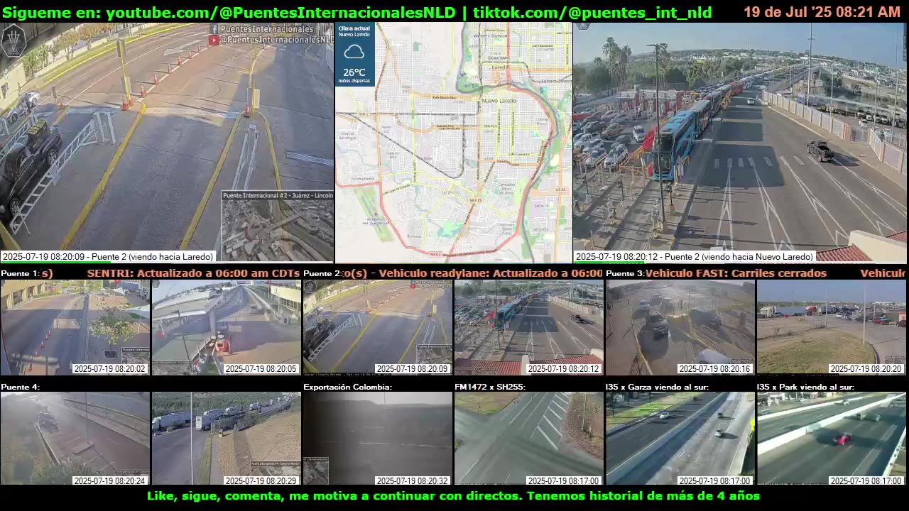Puentes Internacionales NLD (Youtube / TikTok)