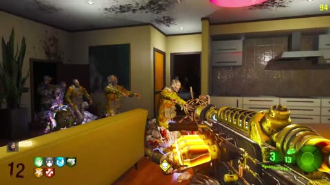 Playing Call of Duty Black Ops III Zombies - COMFY APARTMENT[ONE WINDOW] - map - (No Commentary).
