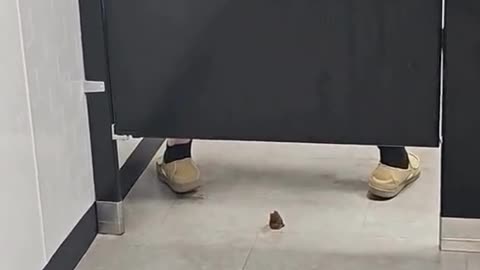 Gas Station Shock — Poop on the Floor!