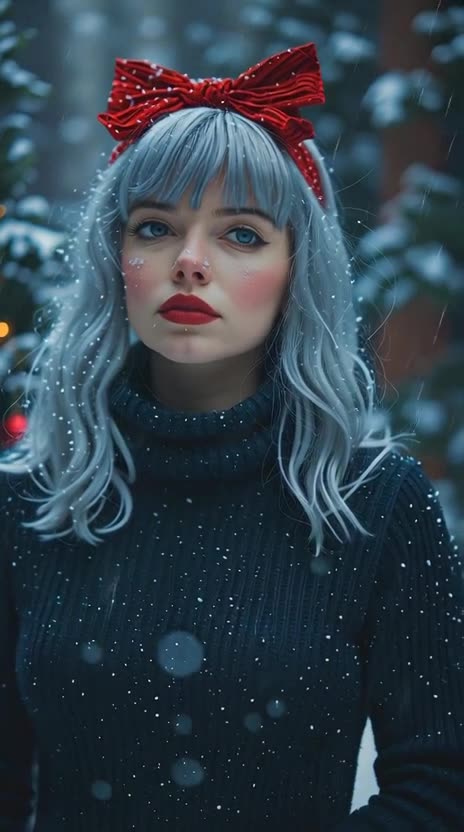 The video is made with AI, it may be artificial