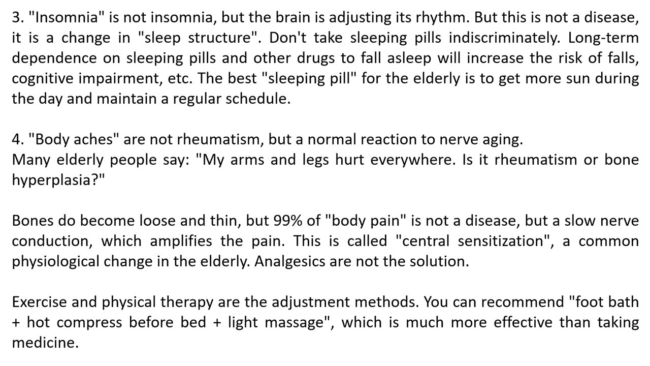 From Dr Edna Lao ACCEPT REALITY: AGING IS INEVITABLE