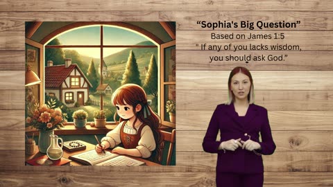 “Sophia's Big Question”