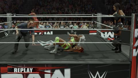 WWE 93 Bianca Belair and Jade Cargill VS Jakara Jackson and Lash Legend