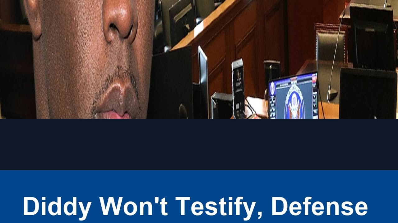 Diddy Won't Testify, Defense Doesn't Plan to Call Any Witnesses