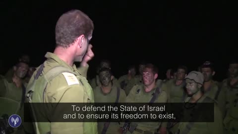 Soldiers Prepare for Ground Operation in Gaza