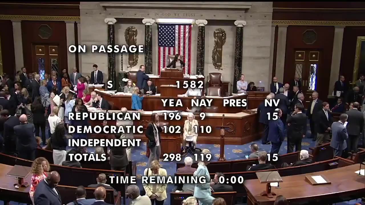 🚨 BREAKING: The House has PASSED The GENIUS Act, a crypto bill backed by Trump & Bessent