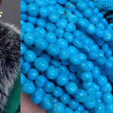 20251017-05 Natural Sterling Turquoise Earrings Tiny Daily