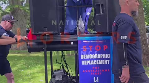 Stop demographic replacement (national workers Alliance)