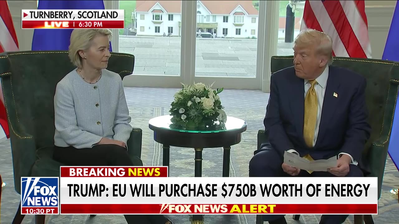 Trump unveils massive trade deal with European Union