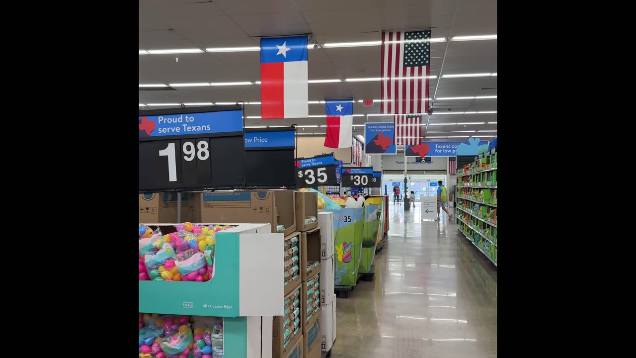 Plano Texas Walmart American and Proud to Serve Texans just like me March 19th 2025