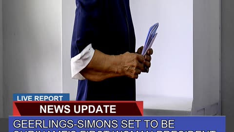 Geerlingssimons Set to Be Surinames First Woman