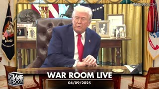 The Alex Jones Show & The War Room in Full HD for April 9, 2025.