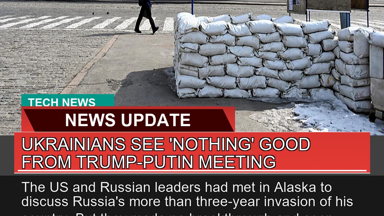 Ukrainians See Nothing Good From Trumpputin Mee