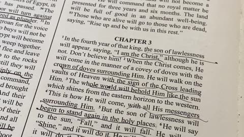 Revelation of Elijah chapters 4 to 6